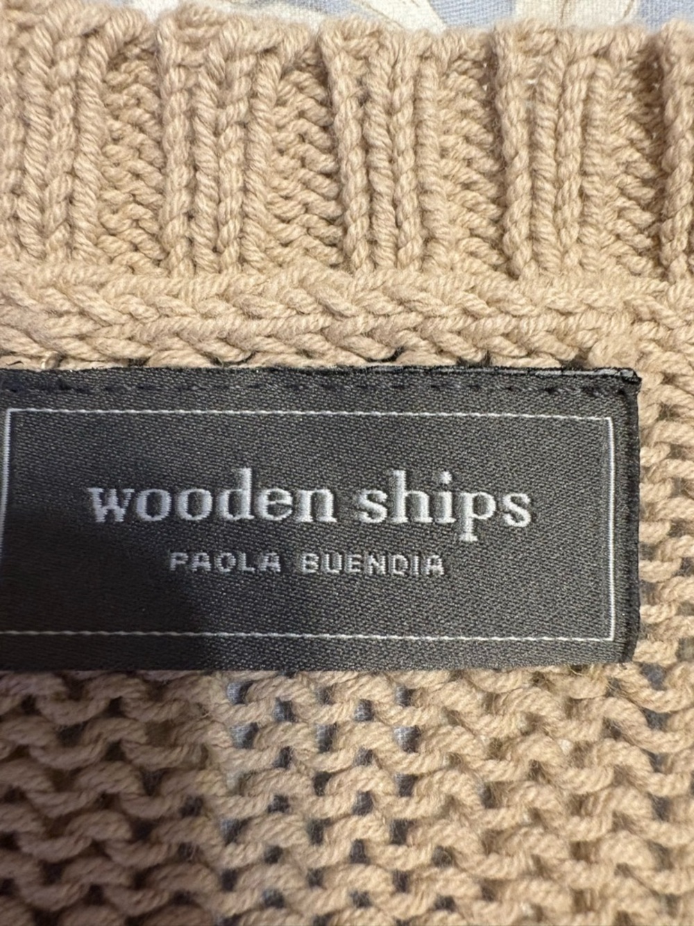 Wooden Ships Sea Sun Sand sweater S/M - Picture 3 of 6